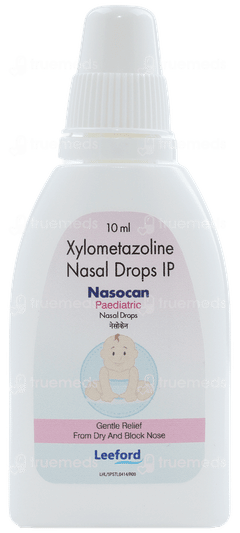 Nasocan Paediatric Nasal Drops 10Ml